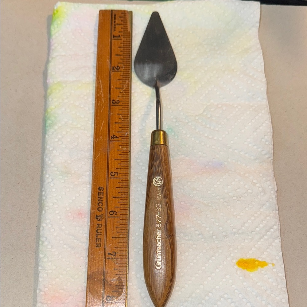 Vintage Grumbacher palette knife #32